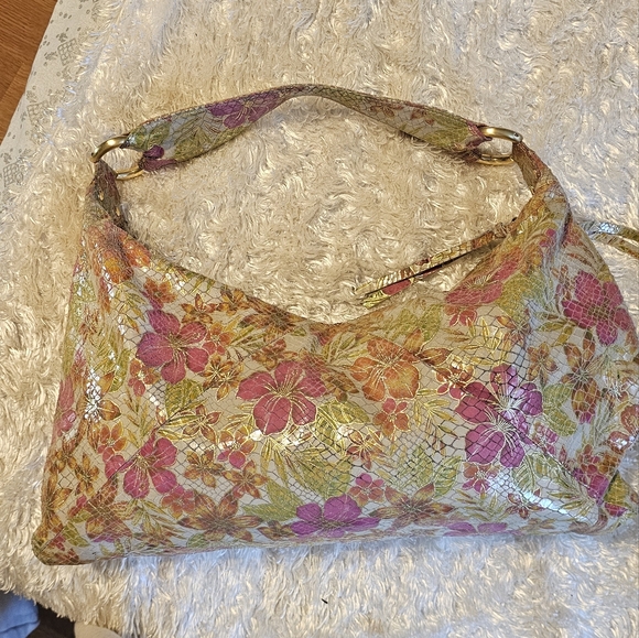 HOBO print floral shoulder bag - Picture 7 of 12